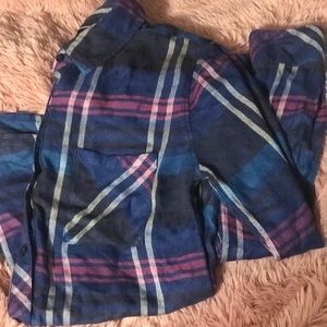 Rails size s plaid flannel
